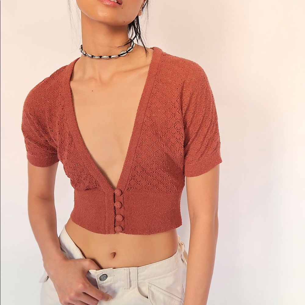 SOLD // Free People // Cropped Cardigan // Small